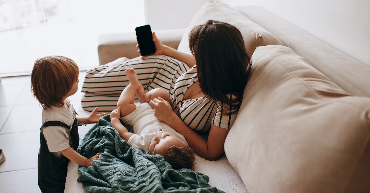 Polska rodzina w domu